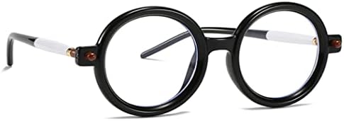 Булабулинг Ретро тркалезни Очила За Читање За Жени Сина Светлина Блокирање На Преголеми Рамки За Очила Големи леќи