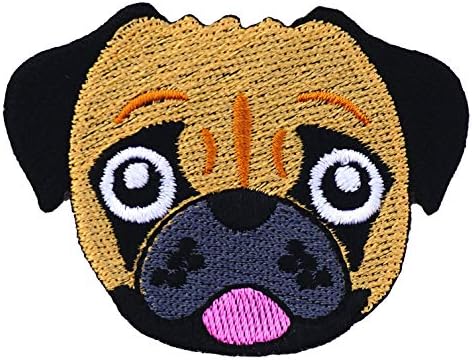 Графички прашина пиг куче железо на везено лепенка апликација животно слатко слатко DIY Jean јакна ранец знак лого лого за