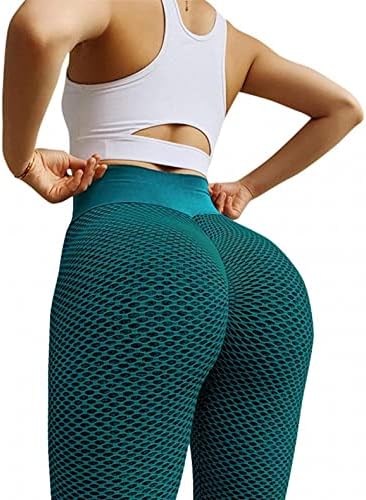 Јога панталони за жени плус големина, хеланки за женски тенок плен џогери задникот за лифтови за џемпери за џемпери