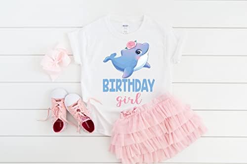 Симпатична делфин роденденска маичка lубовник подарок за роденден девојки деца роденденска облека