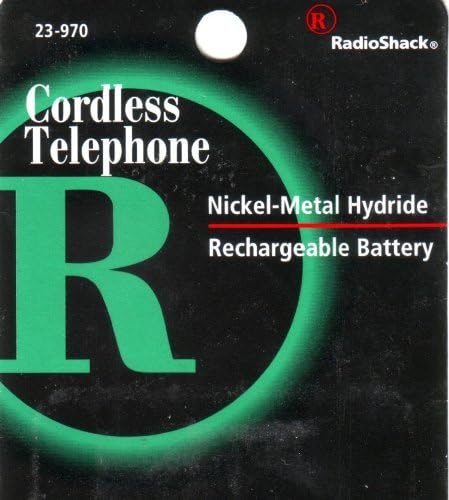 RadioShack 2.4V 1500mAh Ni-MH безжична телефонска батерија 23-970