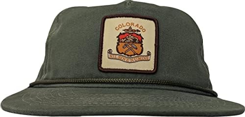 Ouray Sportswear 5 панел старо училиште јаже капа капа