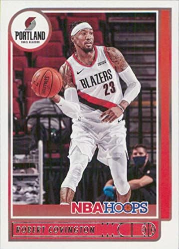 2021-22 Panini NBA Hoops 91 Robert Covington Portland Trail Blazers Официјална кошаркарска картичка во НБА во сурова состојба