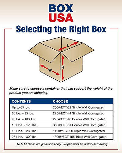 КУТИЈА САД 18 х 12 х 14  Брановидни Картонски Кутии, Средни 18 L x 12 W x 14 H, Пакет на 50 | Испорака, Пакување, Движење, Кутија За Складирање