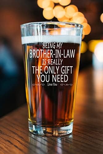 КАРВЕЛИТА Да Се Биде Мој Зет Е Навистина Единствениот Подарок Што Ви Треба Пиво Стакло - 16оз Пиво Пинта-Подароци На Големиот Брат-Подарок За