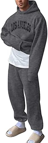 Xiloccer Мажите загреваат костуми Симпатична момче облекување на обична потта од пот, двојно парче џемпер џемпер панталони панталони поставени