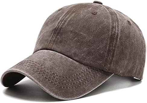 Jиксингчи гроздобер измиен потресен памук тато капа бејзбол капа прилагодлива камин унисекс капи