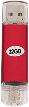 Cusstally 32 GB шарен метал кутија USB 3.0 Flash Drive OTG Pendrive －usb Stick Надворешно мемориско меморија за складирање за Android