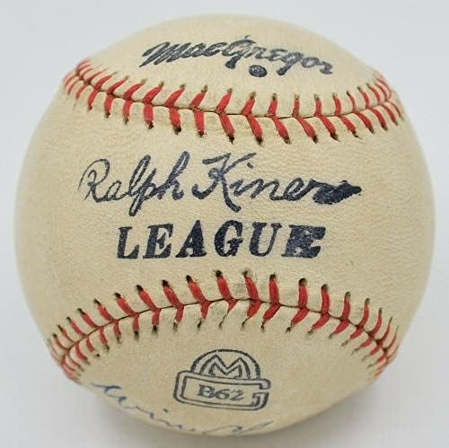 Само познат победник Кларк сингл потпишан автограмиран бејзбол D. 1959 JSA LOA BB11976 - Автограмски бејзбол