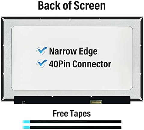 TFTCENTER NV156FHM-T07 V8.0 V8.3 V8.4 Замена на екранот на допир на LCD.