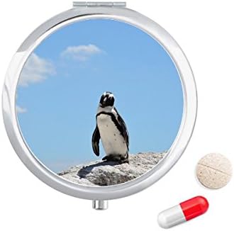 Пингвин Океан Антарктик Наука За Природата Случај Со Пилули Џебна Медицина Кутија За Складирање Контејнер Диспензерот