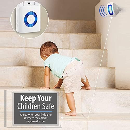 Безжичен сензор за движење во внатрешноста и аларм за кревет и превенција на падови за стари деца дома