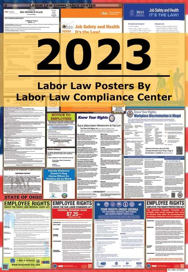 Охајо &засилувач; Федерална Комбинација Законот За Работни Односи Постери !