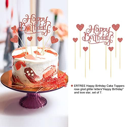 Розово злато 30 -ти роденденски украси за жени, валкани 30 роденденски саш круна тијара роденденски копчиња за иглички подароци