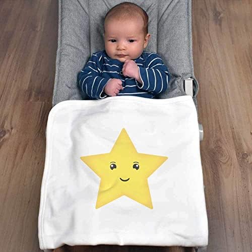 Azeeda 'Среќна starвезда' памучно бебе ќебе/шал