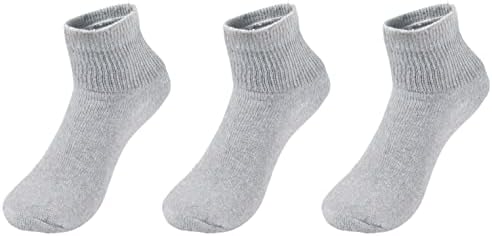 Чорапи на глуждот со дијабетични глуждови во Бразиз, необврзувачки циркулаторски лекар одобрени перничиња од памук четвртина чорапи