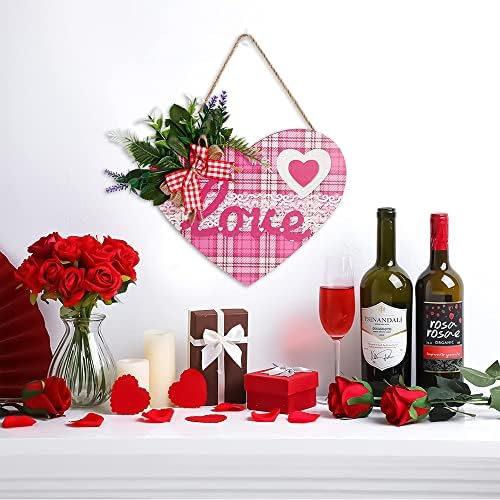 Багнизер Розова Кутија За Складирање + Среќен Ден На Вљубените Виси Знак