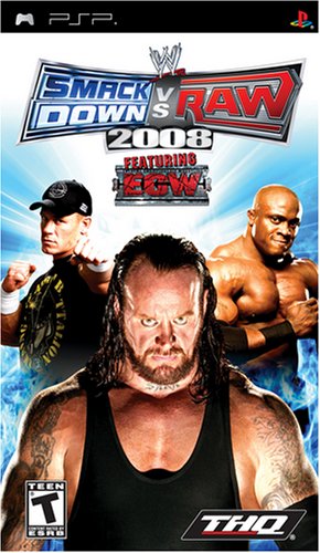 Wwe SmackDown наспроти Суровини 2008-Sony PSP