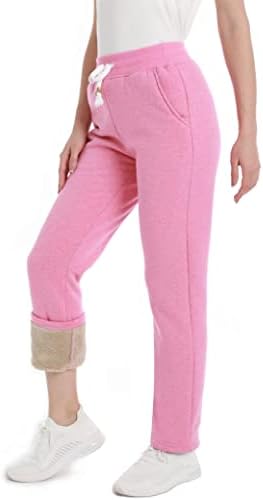 Топлата зимска зимска шерпа, Magcomsen женски панталони со џогерни панталони со 3 џебови