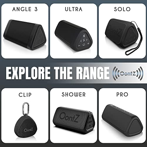 Oontz Pro Premium звучник • Ултра преносни звучници Bluetooth • Одличен звучник на отворено Bluetooth водоотпорен стандард за тато