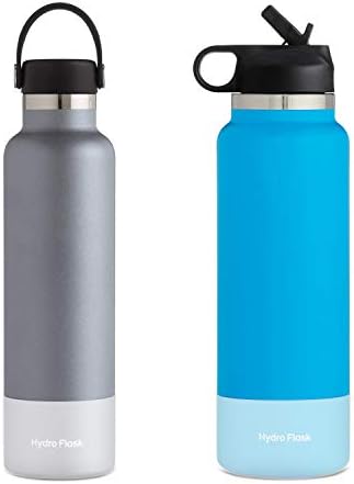 Заштитен багажник за гепард за шише со вода Hydroflask 12oz - 40oz, капакот на силиконски ракав без дно на BPA, компатибилен
