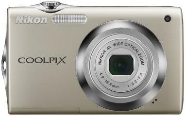 Nikon Coolpix S3000 12.0 MP дигитална камера со 4x оптички електронски вибрации за намалување на вибрациите и 2,7-инчен LCD