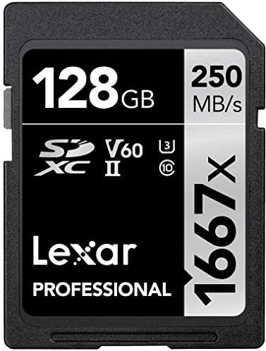 Lexar Professional 2000x 128gb SDXC Uhs-II Картичка, До 300mb / S Прочитајте СО 1667x 128gb SDXC Uhs-II/U3 Картичка