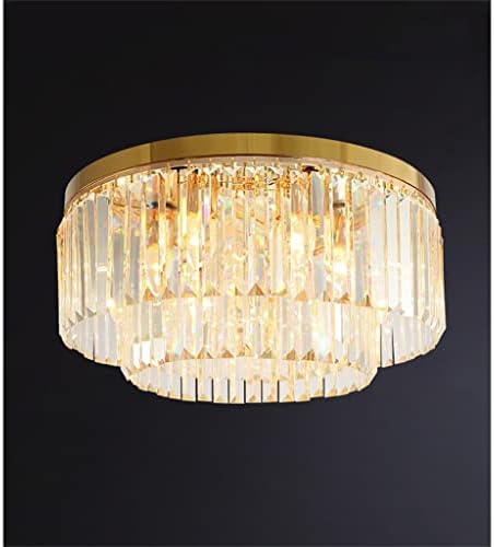 Luyunqi тавански светла златен кристал LED тавански ламба за спална соба дневна соба кујна трпезарија нордиска ходник светло