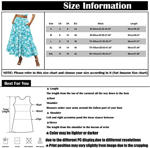 Фрагрни фустани за одмор, женски моден цветен принт неправилен завој со високи здолништа на половината