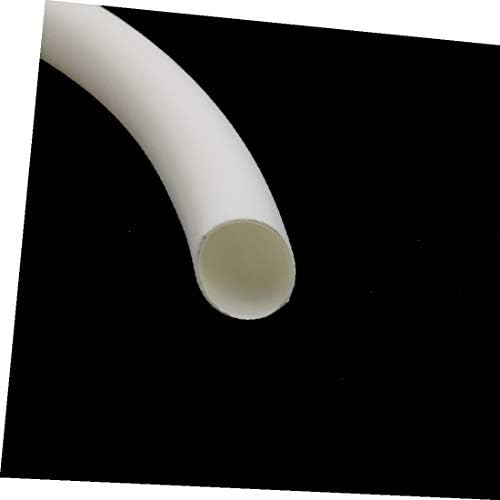 X-gree 2m должина Внатрешна DIA 9,5 mm Полиолефин Подебела изолација топлина што ја намалува цевката за намалување на белата боја (2m de