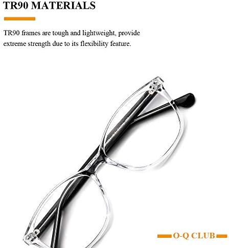 О-К КЛУБ Сина Светлина Блокирање Очила Ретро Cateye Компјутерски Очила За Жени Мажи Анти Штетни Зраци Очила