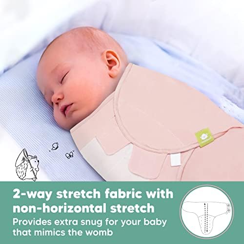 Keababies 3-пакувања органски бебешки шипки за спиење вреќи за спиење 0-3/3-6 месеци-вреќа за ронки за новороденче-ергономски