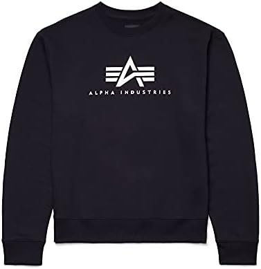 Основно џемпер на екипажот за лого на алфа индустрии