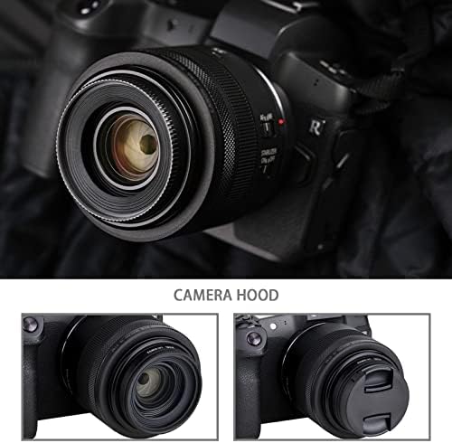 Hood-52 леќа аспиратор компатибилен со Canon RF 35mm F1.8 STM леќи фотоапарати Фотографија Додатоци Додатоци за леќи за леќи на леќи