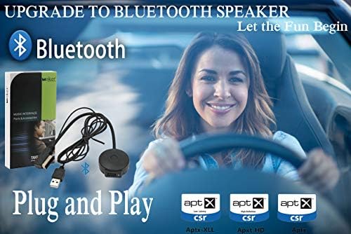Комплет За Автомобили Bluetooth За Audi, Компатибилен Со Audi 2006-2017,Безжичен Музички Аудио Aux AMI MMI Адаптер,Врвен Звук За Квалитет На Чипсет,