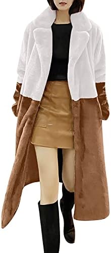 Foviguo палта за жени, долг ракав дома зимски кардиган жена модерна туника топла вклопена меки кардиган во боја