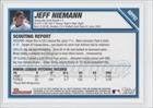 2007 Bowman Draft ги избира идните изгледи за игри Chrome Jeff Niemann BDPP83 Тампа Беј Рејс дебитант Бејзбол картичка
