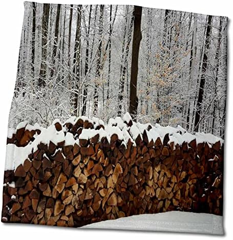 Снежна бура од зимски дрва од 3drose - крпи