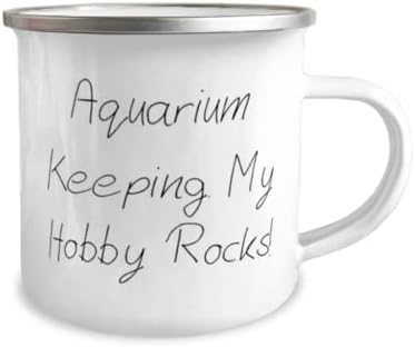Несоодветно чување на аквариум, чување на аквариум. Моето хоби карпи!, Кул празник 12oz кампер кригла од мажи жени