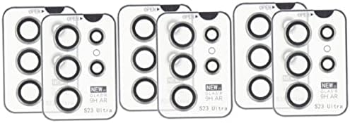 UKCOCO 6 поставува леќи заштитник на леќи за заштита на фотоапаратот, заштитник за заштитни леќи, објектиран стаклен капаци на