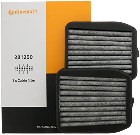 Континентал 281250 Оригинална опрема Квалитет за квалитет на кабината - филтри за воздух -