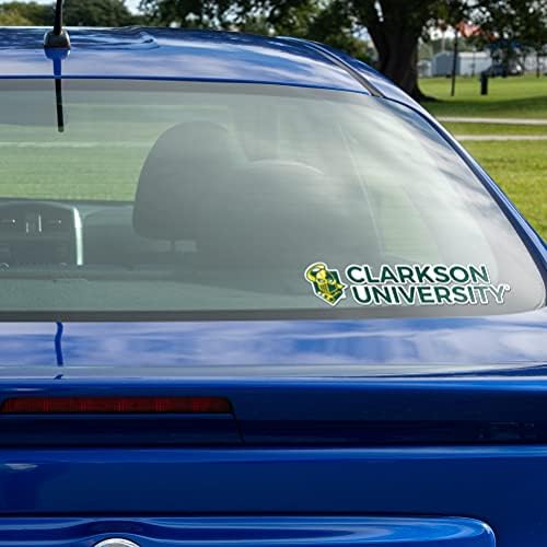 Универзитет Кларксон Златни витези Име лого винил деклап лаптоп шише со шише со автомобил за автомобили