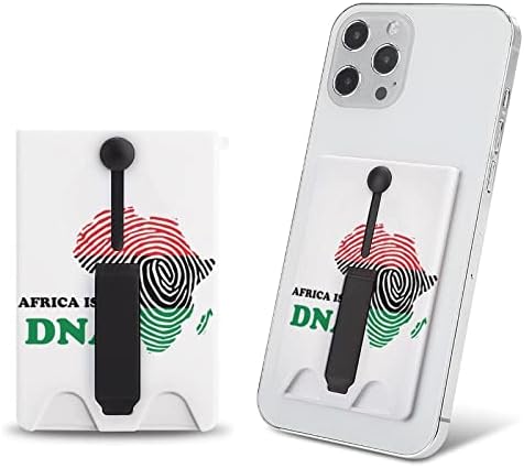 Африка Е Мојата Днк Лепило Држач За Телефонски Картички Со Штанд Што Се Преклопува Со Дизајн Печатење