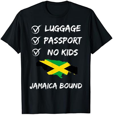 Облека за патувања во Јамајка за вашиот следен одмор во Јамајка маица