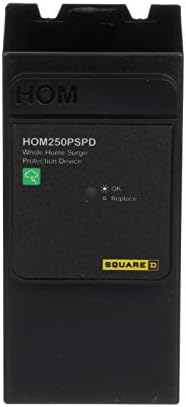Square D-Hom250pspd Homeline homeline уред за заштита на целата куќа, 50Ka, 120/240V, 1-фаза, без жици, приклучок неутрален