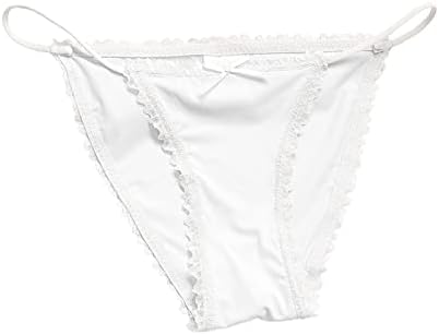 Женски памучни памук со високи женски женски гаќички од чипка секси спортови без шоу гаќи за жени беспрекорни