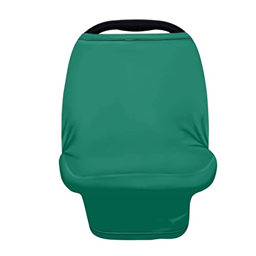 Jeocody зелена шема мултифункционална бебешка доење на капакот на автомобилот за покривање на седиштето на седиштето крошна за покривање