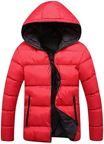 Плус големина Зимска канцеларија јакна жени долги ракави колк цврста топла јакна џеб вклопуваат густо со аспираторска јакна од црвена боја