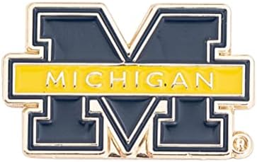 Универзитет во Мичиген Лапел пинови wolverines um u of m Logo Enamel направен од метал