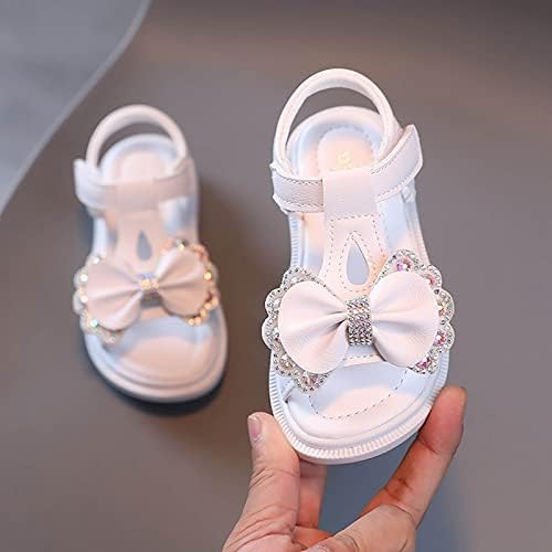 Девојки сандали Децата отворени пети на глуждот Фустани чевли свадбена забава за деца деца принцези чевли чевли за мали чевли